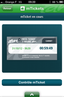 Vente de tickets sur mobile à la TAN (Nantes)