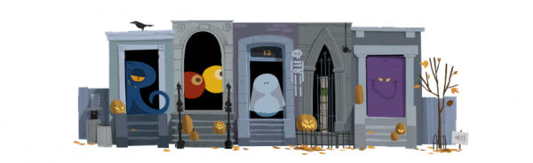 Google fête Halloween