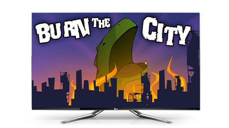 Application Smart TV LG Burn The City