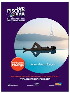 Rendez-vous du 8 au 14 décembre pour le Salon Piscine & Spa 2012