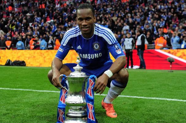 Drogba won the FA Cup four times. (©GettyImages)