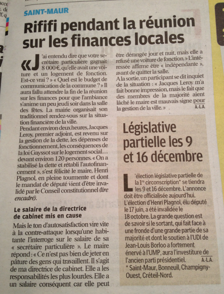 8000 € par mois ? « Très chère » directrice de cabinet !