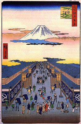 Hiroshige, cent vues d'Edo : Instantanés de Japon