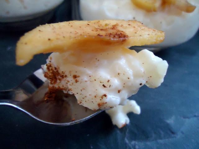 RIZ AU LAIT VANILLE ET POMME