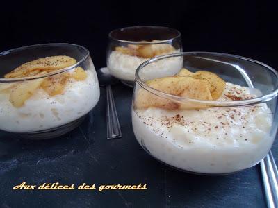 RIZ AU LAIT VANILLE ET POMME