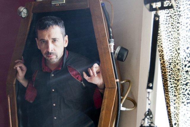 Un drôle de trip, fabriquer des cercueils? Kent... (Photo: François Roy, La Presse)