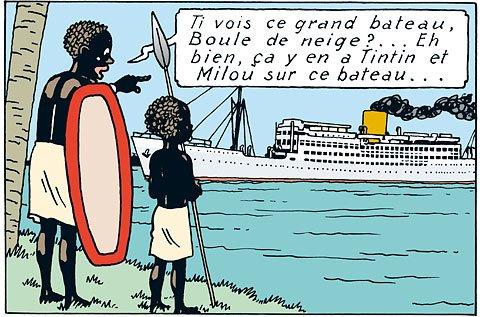 Tintin au Congo, Hergé