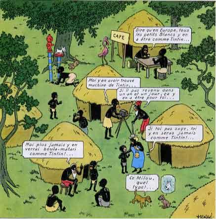 Tintin au Congo, Hergé