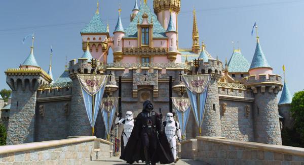 Quand Dark Vador visitait Disneyland