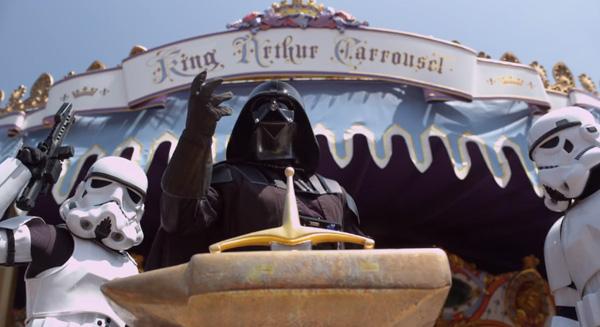 Quand Dark Vador visitait Disneyland