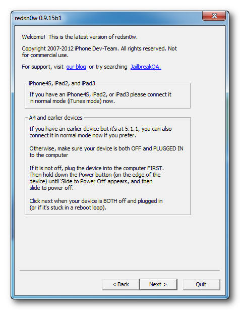 [Tuto WINDOWS] Jailbreak iOS 6.0.1 (Semi-Tethered) iPhone 4 et 3GS avec Redsn0ws...