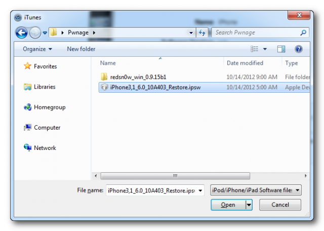 [Tuto WINDOWS] Jailbreak iOS 6.0.1 (Semi-Tethered) iPhone 4 et 3GS avec Redsn0ws...