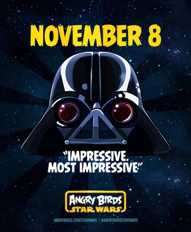 Angry Birds Star Wars sur votre iPhone, le 8 novembre...