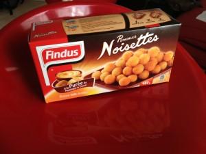 Les Pommes Noisettes Findus