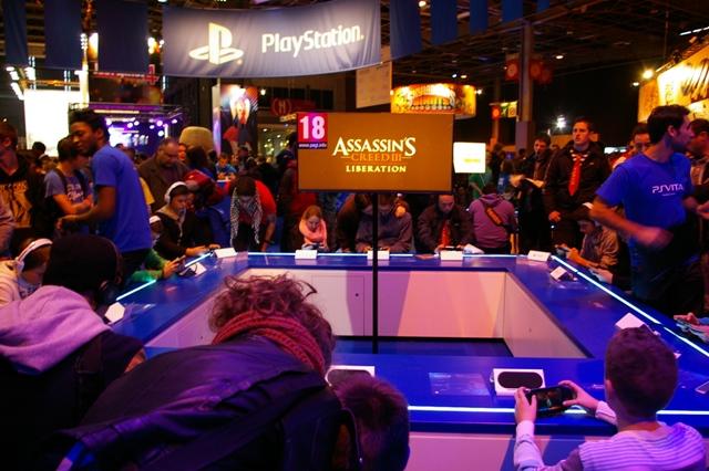 IMGP1187 Paris Games Week PS Vita Assassins Creed 3