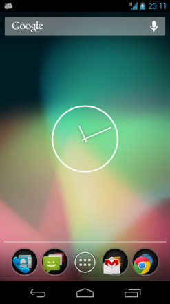 Android 4.2 – Une nouvelle horloge !