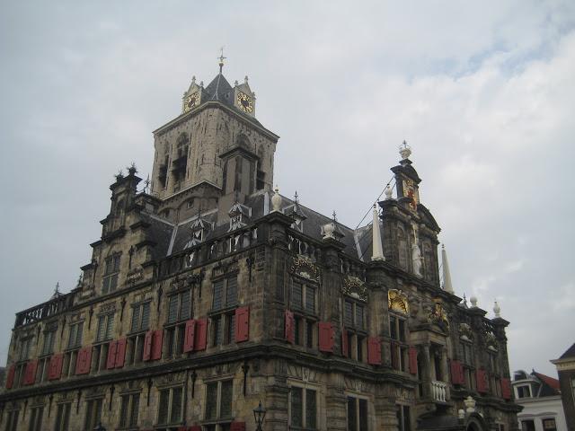 Delft : autres canaux dans les brumes du Nord