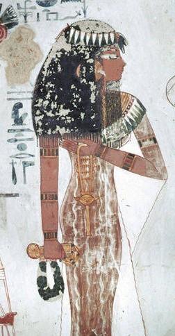 Peinture de la tombe de Menna, l'épouse de Menna- universi
