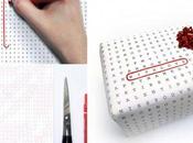 envie papier cadeau mots