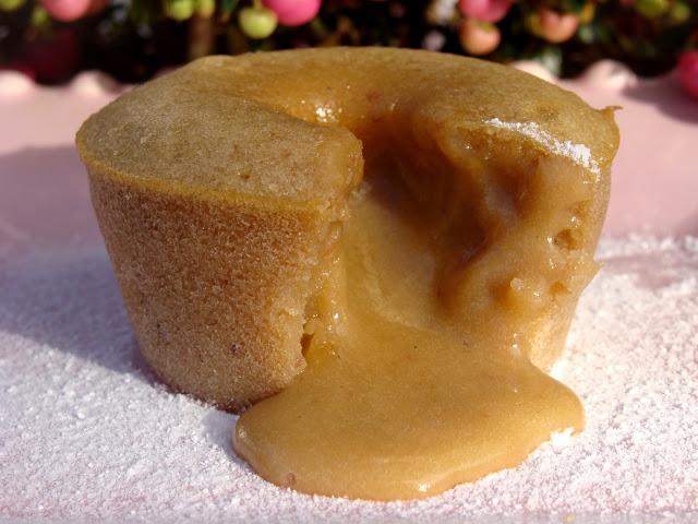 Petits moelleux coeur coulant à la crème de marrons…une tuerie !