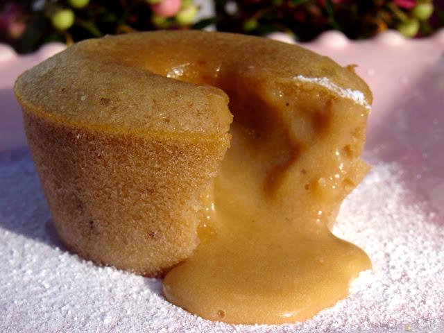 Petits moelleux coeur coulant à la crème de marrons…une tuerie !