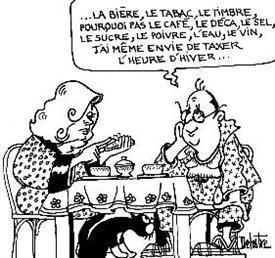 hollande pense à taxer l'heure d'hiver