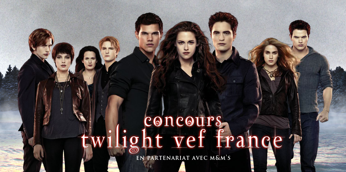 Concours Twilight vef France : 2 places pour une AP