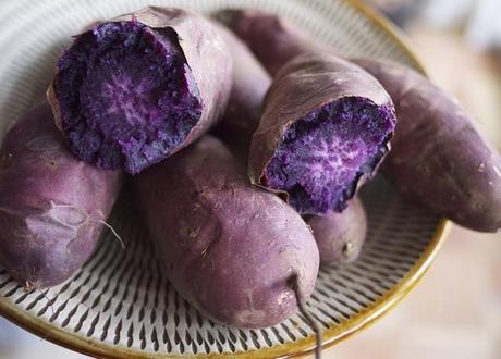 Sweet purple porridge