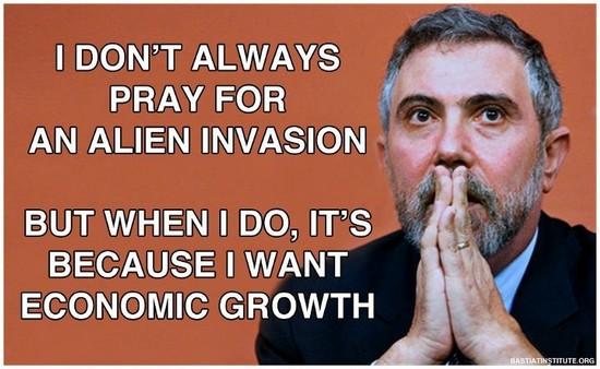 Krugman, des aliens et l'économie