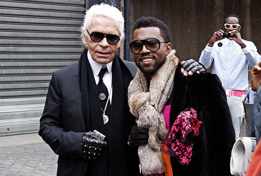 Kanye West et Karl Lagerfeld : une collaboration à venir ?