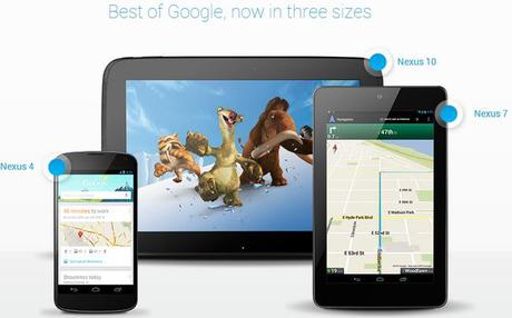 Nexus 4 et 10 – Les benchmarks face à la concurrence