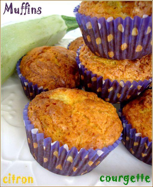 muffins courgettes citron