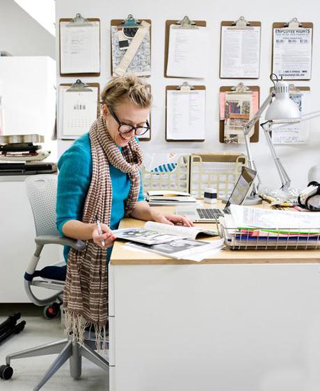 { Visite déco } L’atelier-boutique de la designer textile Lotta Jansdotter