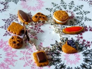 Photos des créations du nouveau défi Bijoux Sucrés : Biscuits