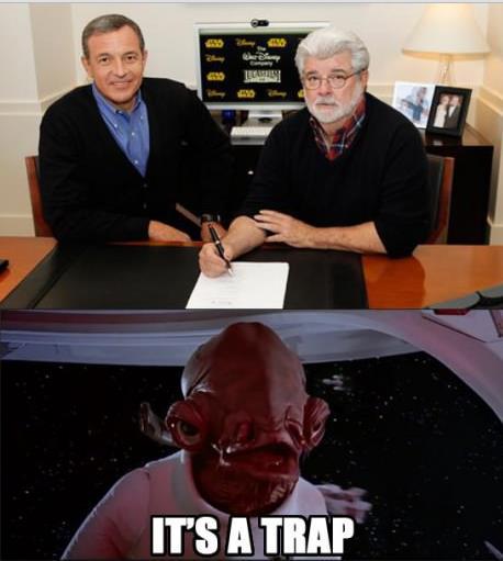 George Lucas va donner l’argent de Disney à la bonne cause