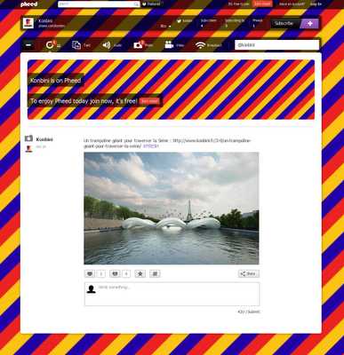 Pheed : le réseau social où le contenu est R.O.I. ?