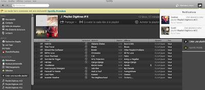 Les Digitives testent le partage de playlists avec Sharemyplaylists