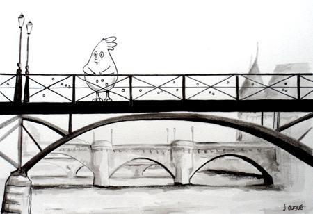 pont des arts poussin 