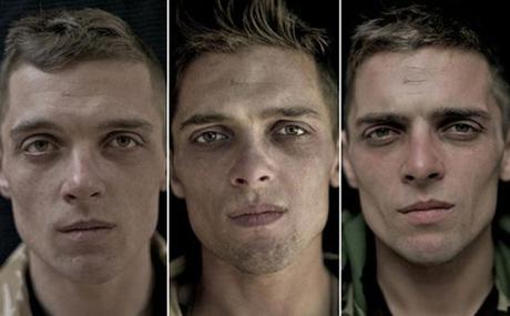 Elle photographie de jeunes soldats Anglais avant, pendant et après l’Afghanistan