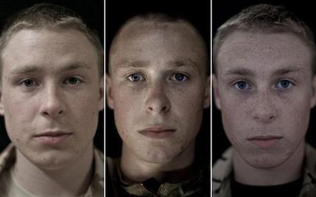 Elle photographie de jeunes soldats Anglais avant, pendant et après l’Afghanistan
