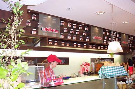 Nutelleria, le Fast Food 100% Nutella