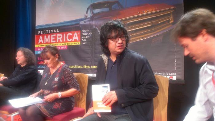 Alejandro Zambra, lors de sa dernière venue à Vincennes, pour présenter son roman 