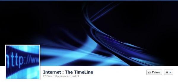 La TimeLine d’internet