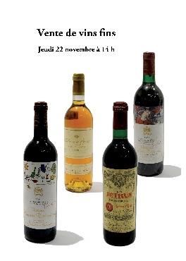 Galerie Moderne : vente de vins le jeudi 22 novembre