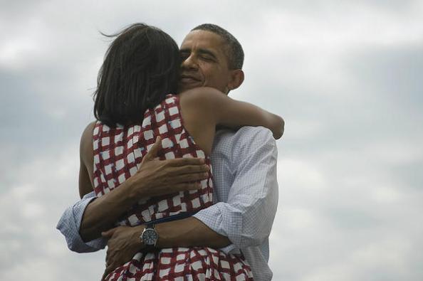 Première photo Barack et Michelle Obama