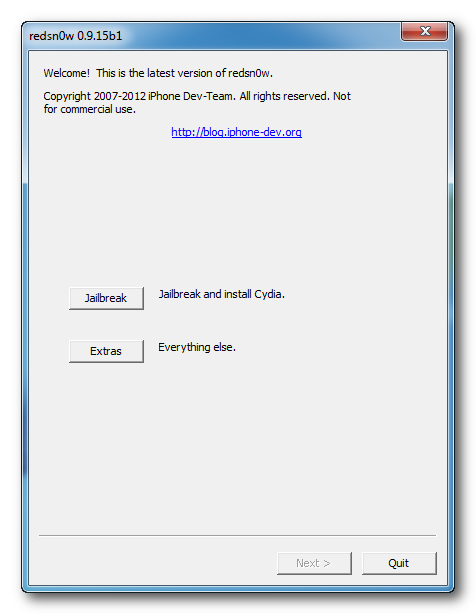 [Tuto Windows] Jailbreak iOS 6.0.1 (Semi-Tethered) pour iPhone 4 et 3GS avec Redsn0ws...