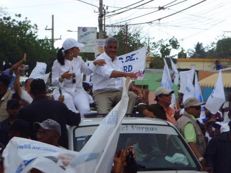 Caravane présidentielle: Miguel Vargas (MVP) à San Pedro de Macorís