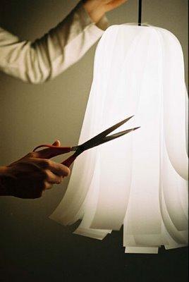 Cut Light : lampe à découper