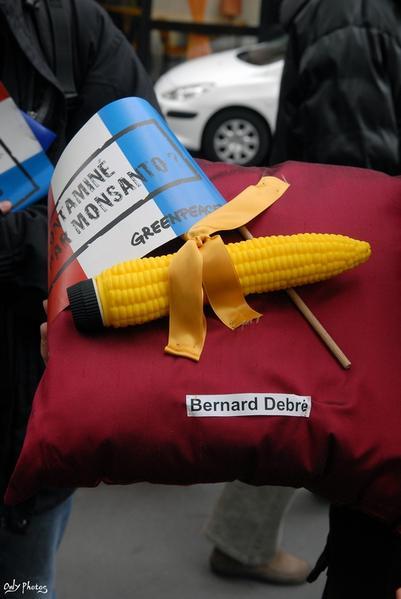 Les Anti OGM à l'assemblée nationale.