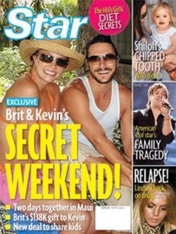 Britney Spears et Kevin Federline en une de Star Magazine